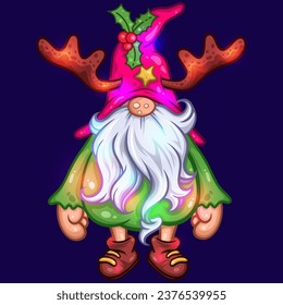 Vector illustration Gnomes is a vector illustration.