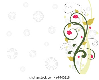 vector illustration of go green illustration