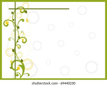 vector illustration of go green illustration