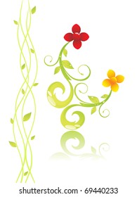 vector illustration of go green illustration
