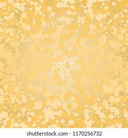 Vector illustration of Gold abstract background. Sparkles on a gold  background