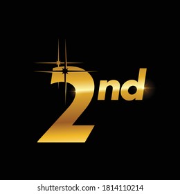 A Vector Illustration of Gold Clean and Shine 2nd logo 