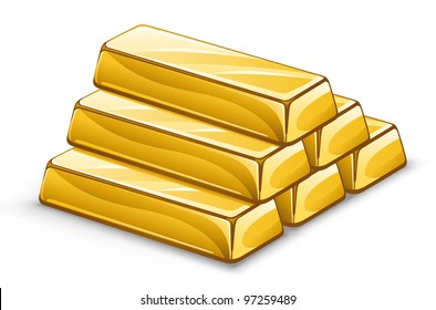 52,283 Gold bars icon Images, Stock Photos & Vectors | Shutterstock