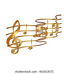 15,106 Gold music notes Images, Stock Photos & Vectors | Shutterstock