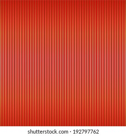 Vector illustration of Gold stripes on a red background