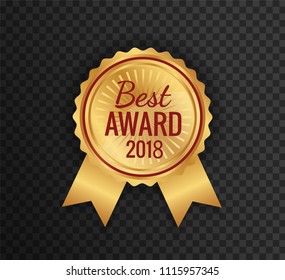Vector illustration of golden banner.EPS10