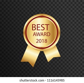 Vector illustration of golden banner.EPS10