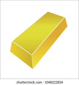 vector illustration golden bar