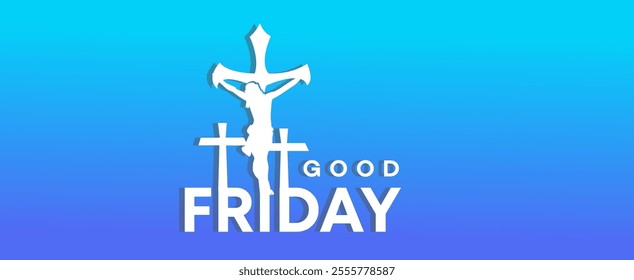 Vector illustration of good friday - jesus christ