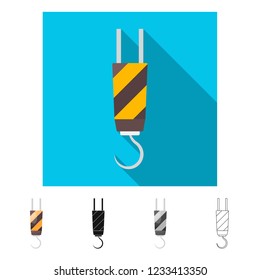 Vector illustration of goods and cargo logo. Collection of goods and warehouse vector icon for stock.