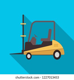 Vector illustration of goods and cargo sign. Collection of goods and warehouse vector icon for stock.