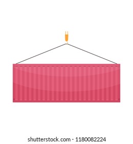Vector illustration of goods and cargo symbol. Collection of goods and warehouse vector icon for stock.