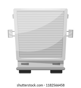Vector illustration of goods and cargo symbol. Collection of goods and warehouse stock symbol for web.