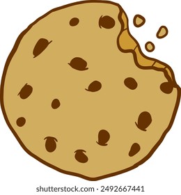 Vector illustration a Gourmet Cookies clipart