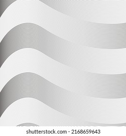 Vector illustration of the gradient pattern of the gray lines abstract background.  SHOTLISTretro
