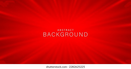 vector illustration of gradient red sunrays Backgrounds for ecommerce signs retail shopping, advertisement business agency, ads campaign marketing, backdrops space, landing pages, header webs, motion