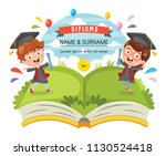 Vector Illustration Of Graduation