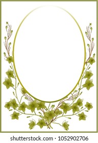Vector illustration of grainy flowers with space for text on a white background
