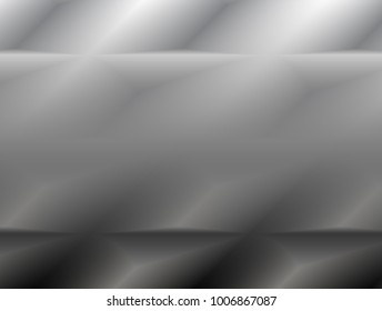 vector Illustration graphic background,abstract white gray geometric texture,black grey gradient blurry card shiny reflect elegance empty space center simple surface metal background business artwork