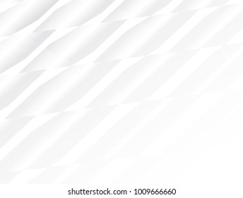 vector Illustration graphic background,abstract white gray geometry texture,clean soft grey gradient bright shiny reflex elegance curve scale tracery simple surface space synthetic leather of mattress