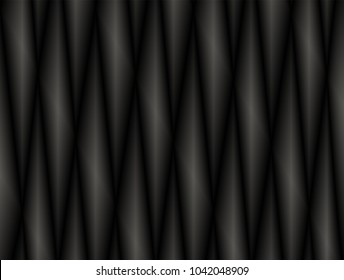 vector Illustration graphic background,abstract white gray geometric texture,dark grey gradient shiny reflex light elegance curly warp spiral weaving line of metal,steel,lead,aluminum 3d simple effect