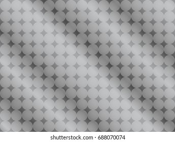 vector Illustration and graphic background,abstract white and gray geometric texture,gray gradient matt smooth surface 3d metal or plastic,circle tracery with stripe and curly convex of fabric or tile
