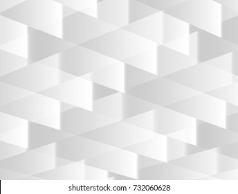 vector Illustration and graphic background,abstract white and gray geometric texture,soft gray gradient tracery oblique cross line layer and quirk level bright glow,paper or metal simplicity surface