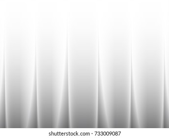 vector Illustration and graphic background,abstract white and gray geometric texture,clean soft gray color gradient groove origami overlap of fabric or plastic or paper 3d surface simplicity straight