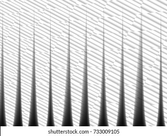 vector Illustration and graphic background,abstract white and gray geometric texture,clean soft gray gradient groove origami overlap fabric or plastic or metal,simple straight oblique tracery surface