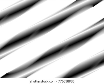 vector Illustration graphic background,abstract white gray geometry texture,black and grey gradient bright convex warp concave shiny groove deep surface metal 3d winding plastic,aluminum architecture