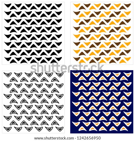 Vector illustration  graphic colour tone for pattern
