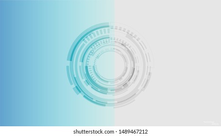 vector illustration graphic design modern technology circuit system for cover design,background.