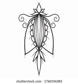 vector illustration for graphic design patterns, icon, art sketch sketch, symbol, hand draw, use in print