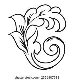 vector illustration graphic design petal,art,tattoo sketch,use in print