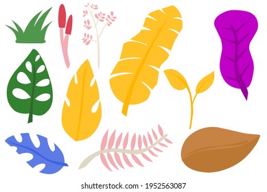 Vector illustration graphic of hand drawn leaf icon set
Perfect for icon,template,clip art,decoration,pattern etc.
