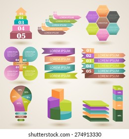 Vector illustration of a graphic information