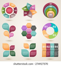 Vector illustration of a graphic information