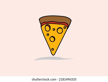 vector illustration graphic of pizza 
