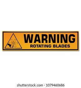 Vector and illustration graphic style,Cut  Crush Hazard Symbol,Yellow rectangle Warning Dangerous icon on white background,Attracting attention Security First sign,Idea for presentation EPS10.