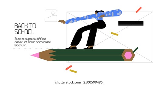 Ilustración vectorial de gráficos y Diseño web. Concepto creativo para el Anuncio de Web, Anuncio de redes sociales, presentación de negocios, material de marketing.