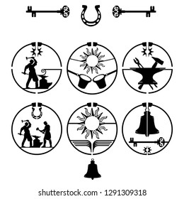 Vector illustration - graphically drawn imitation