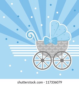 Vector illustration, graphics. Chair for a small child