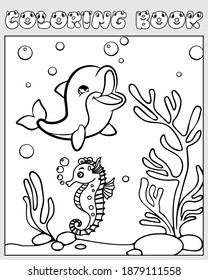 Vector illustration graphics of coloring book. good for children
zoo