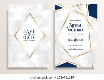  ilustración vectorial. Plantilla gráfica para invitación de boda o volantes. Ejemplo vectorial: guarde el diseño de fecha de la tarjeta. Papel A4. elegante diseño creativo