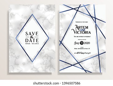 vector illustration. Graphics template for wedding invitation or flyers. Vector example save the date layout of the card. Paper A4. elegant creative design 