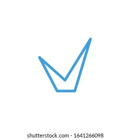 Vector illustration, Grass icon. Line design template