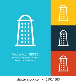Vector illustration of grater icon