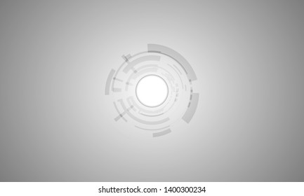  vector illustration gray abstract of modern technology circuit futuristic graphic design use for cover  design,background.