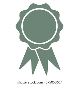 Vektorgrafik des Gray-Badge-Symbols
