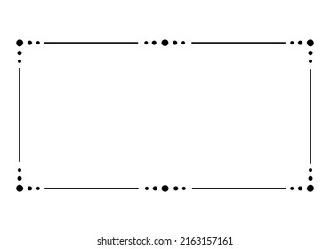 vector illustration of gray colored frame banner on white background